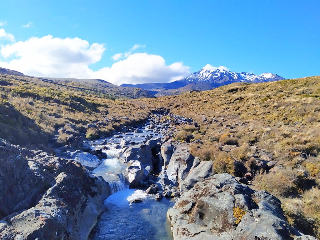 A stream from Mount Ruapehu NZ