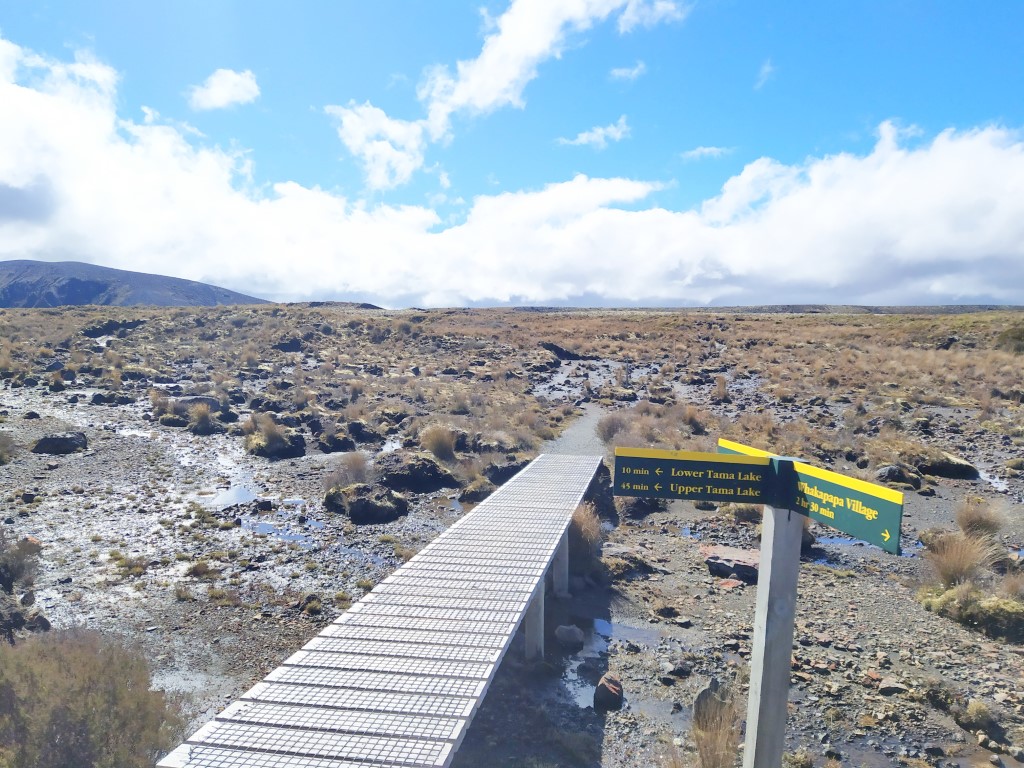 More board walks constructed enroute to Tama Lake New Zealand