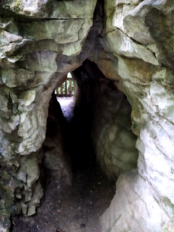 Entering into caves at Ruakuri Bush Walk Waitomo 