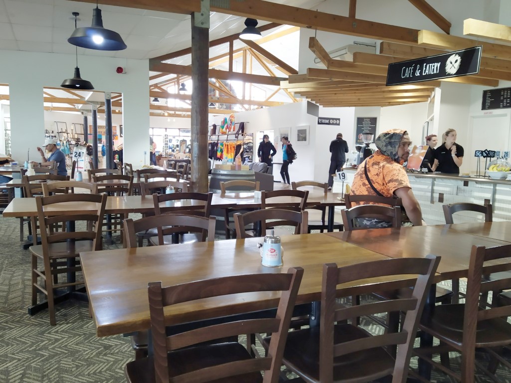 Inside Waitomo Homestead Cafe and Eatery