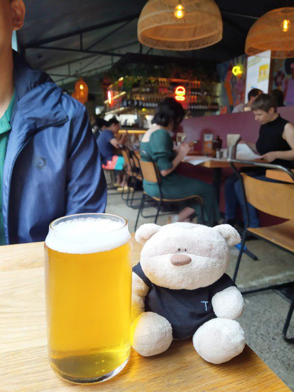 Burger Burger Takapuna Auckland New Zealand Review - Draft Pilsner ($12)