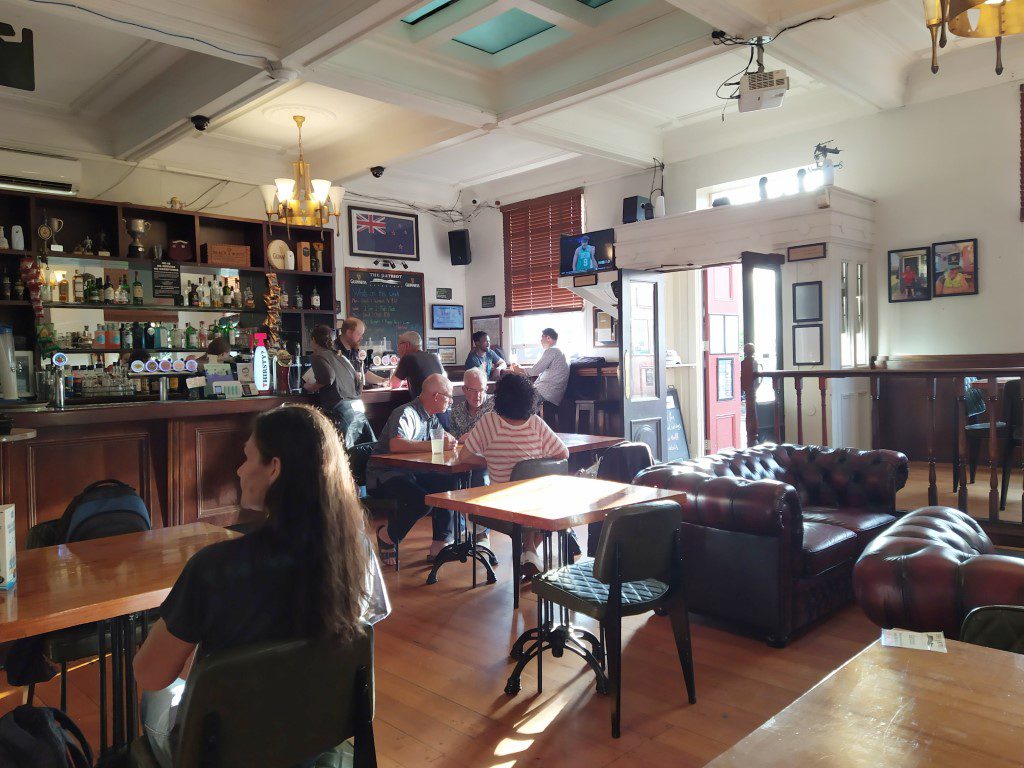 Inside The Patriot Pub Devonport Auckland