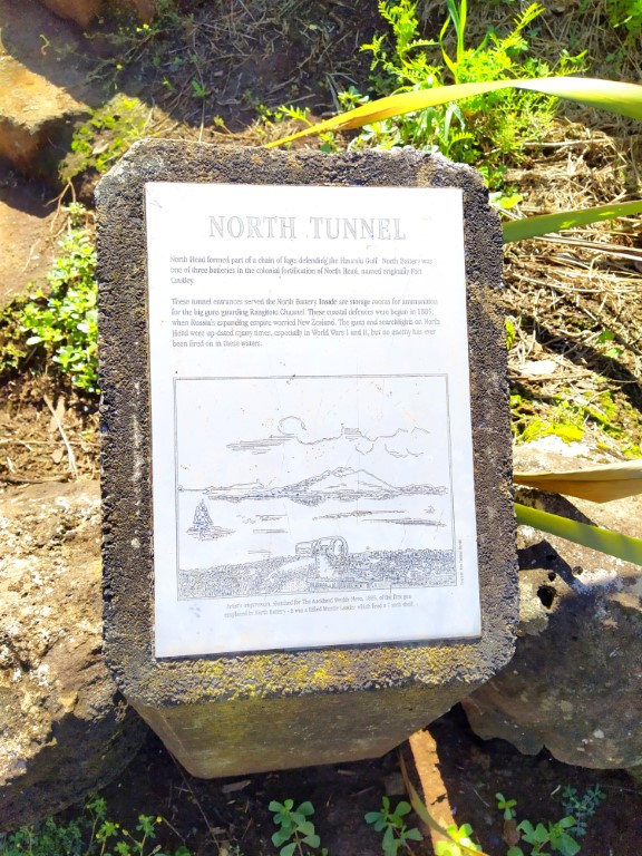 About North Tunnel at Maungauika / North Head New Zealand