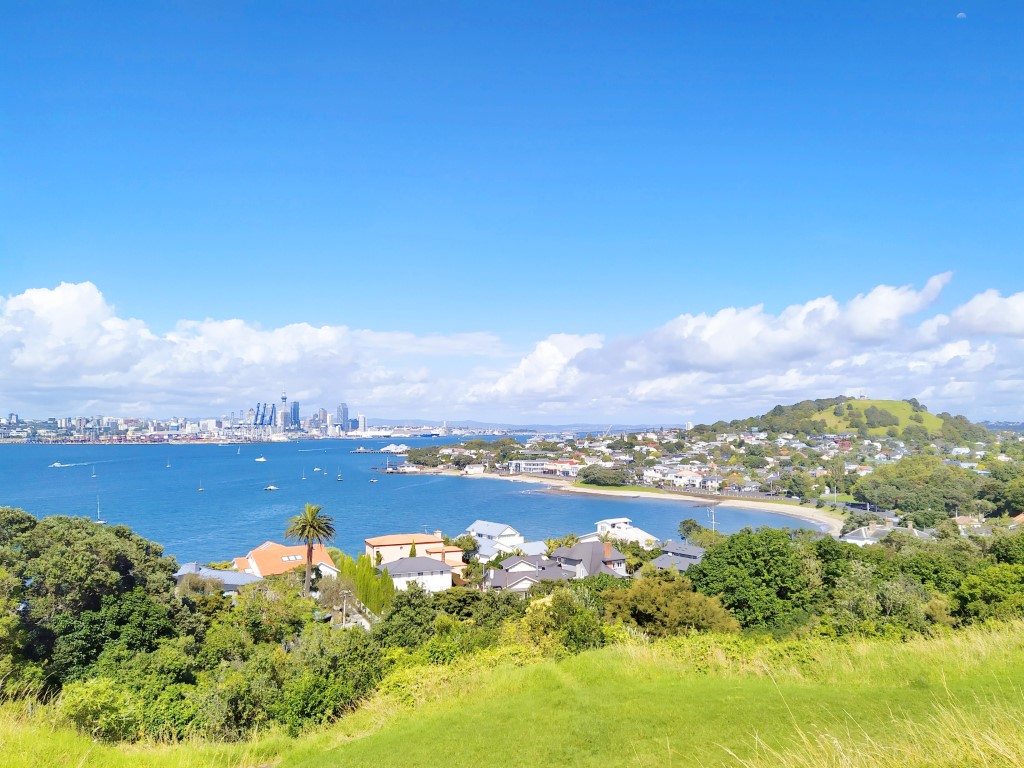 Views of Auckland from Maungauika / North Head Historic Reserve Devonport
