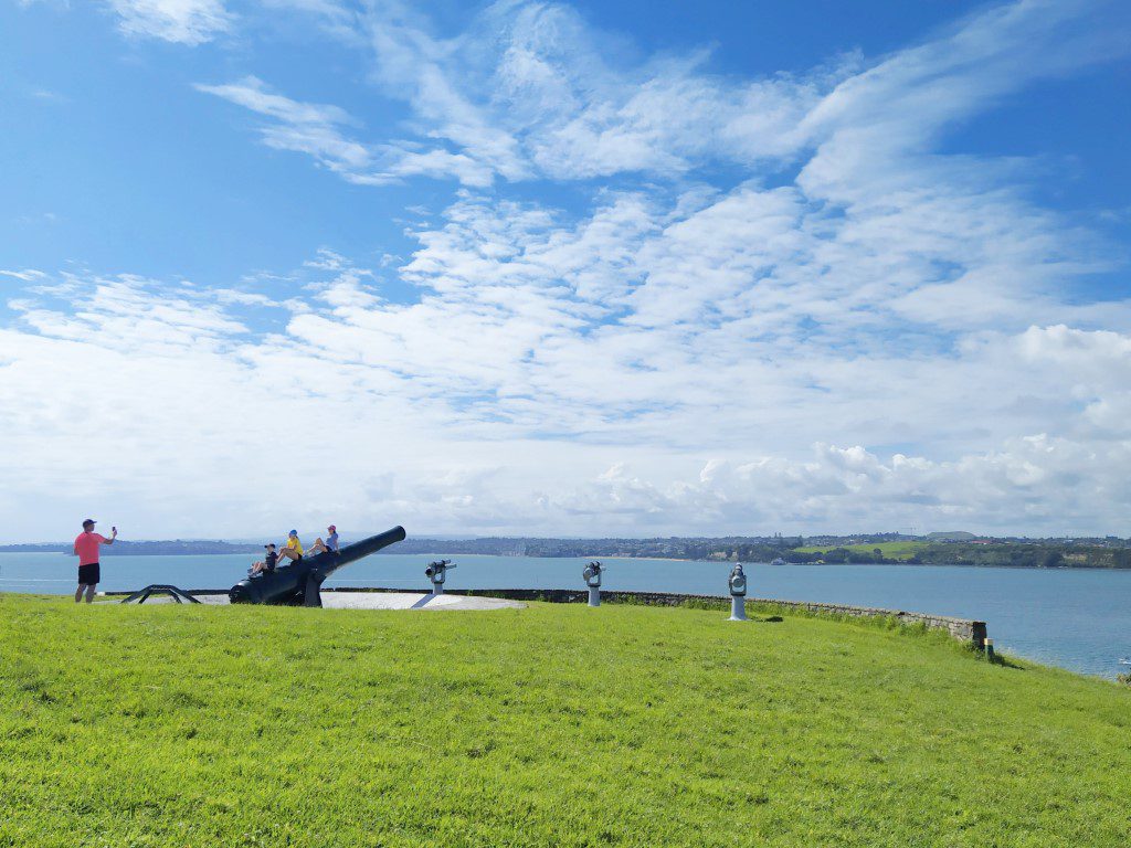 Disappearing Gun at South Battery of North Head Historic Reserve