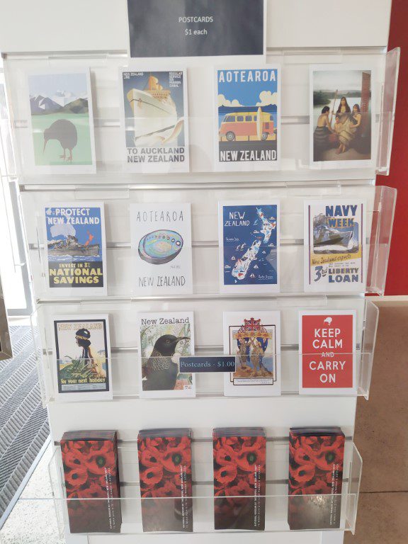 Post Cards sold at National Museum of RNZN