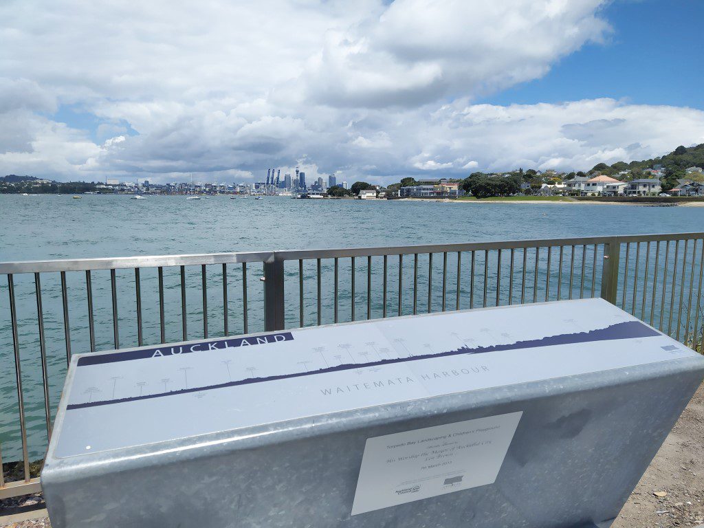 Views of Torpedo Bay from Torpedo Bay Cafe next to Torpedo Bay Navy Museum