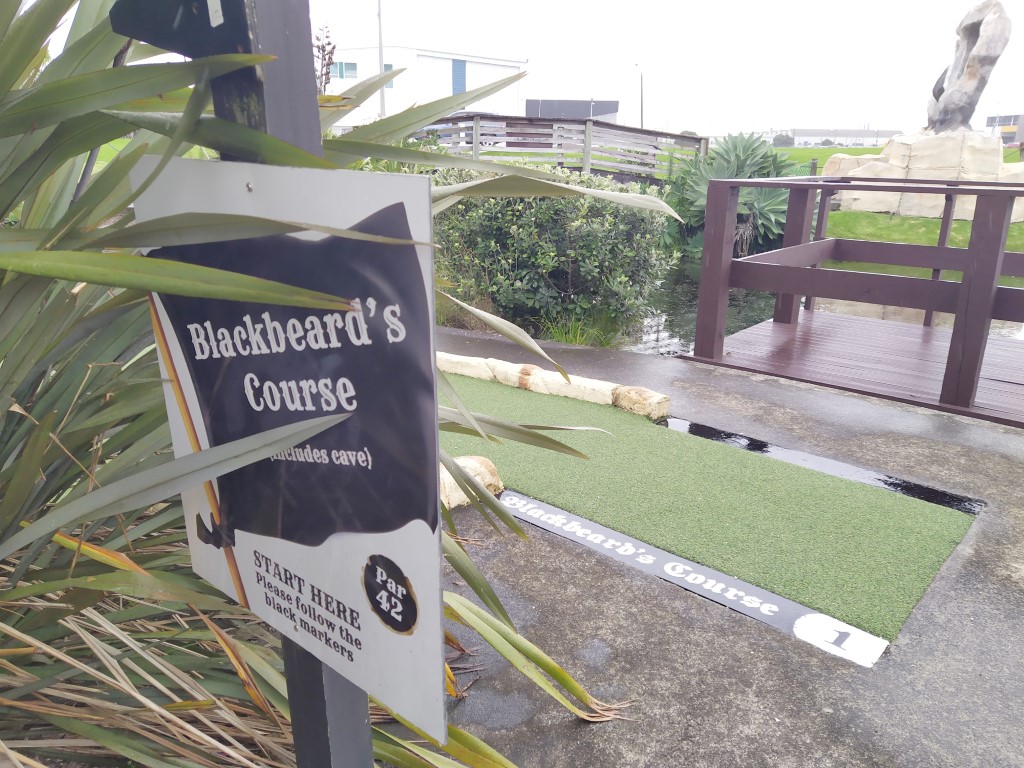 Blackbeard's Course Treasure Island Mini Golf Auckland