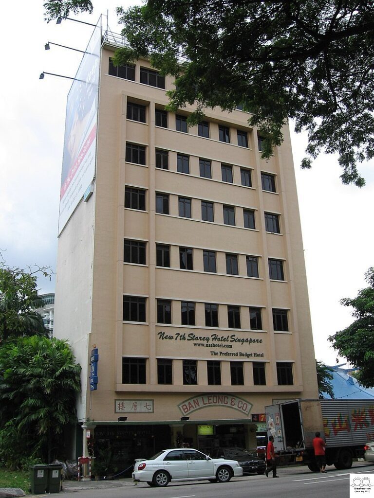 New 7th Storey Hotel - Opposite where Mama and family lived