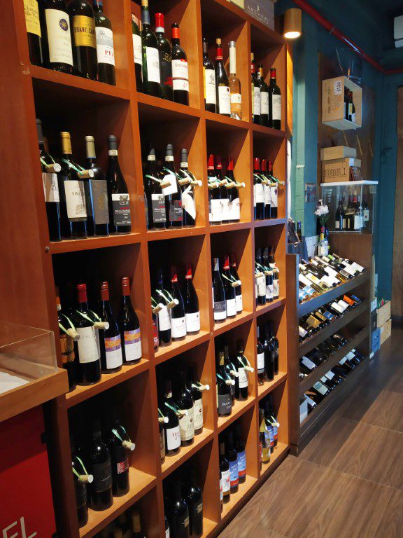 Wine cellar at JAG Wine East Coast Road (Joo Chiat District)