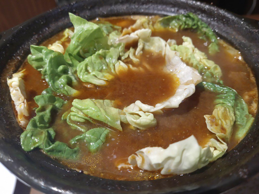 Chicken Hotpot turned steamboat