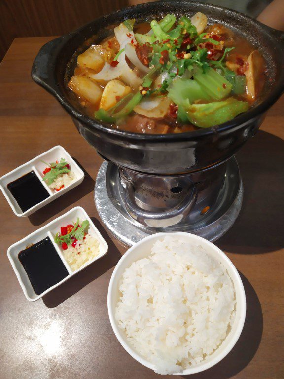 Chicken Hotpot Compass One Review - Signature Chicken Hotpot (鸡公煲)