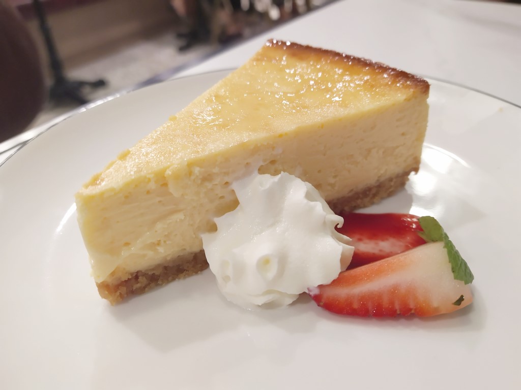 PizzaExpress The Star Vista Review - Cheesecake