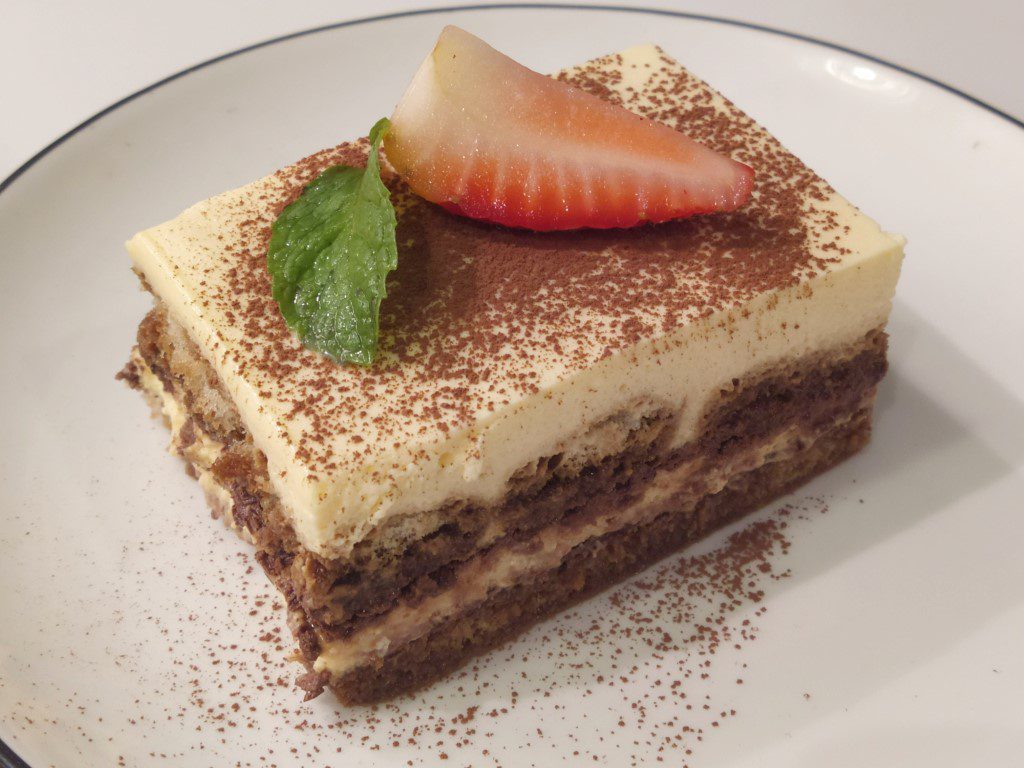 PizzaExpress The Star Vista Review - Tiramisu