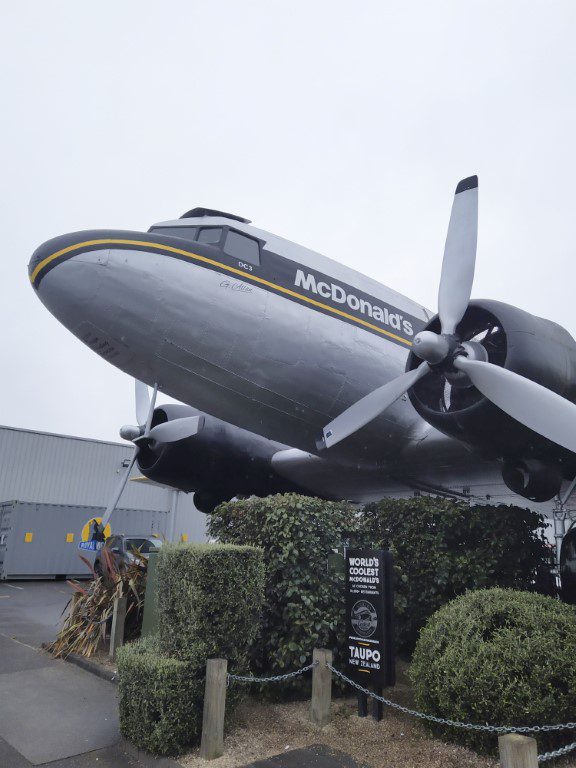 World's Coolest McDonald's in Taupo New Zealand