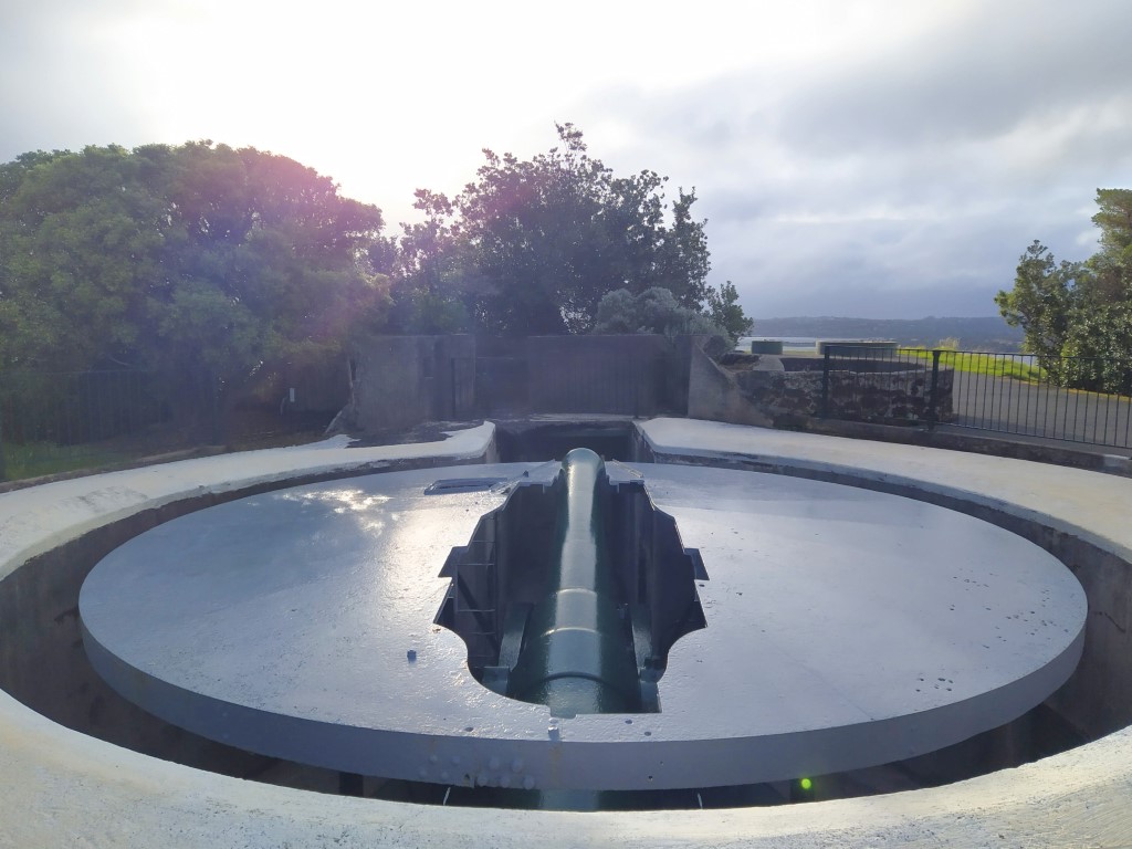Cannon of Fortress at Mount Victoria Devonport