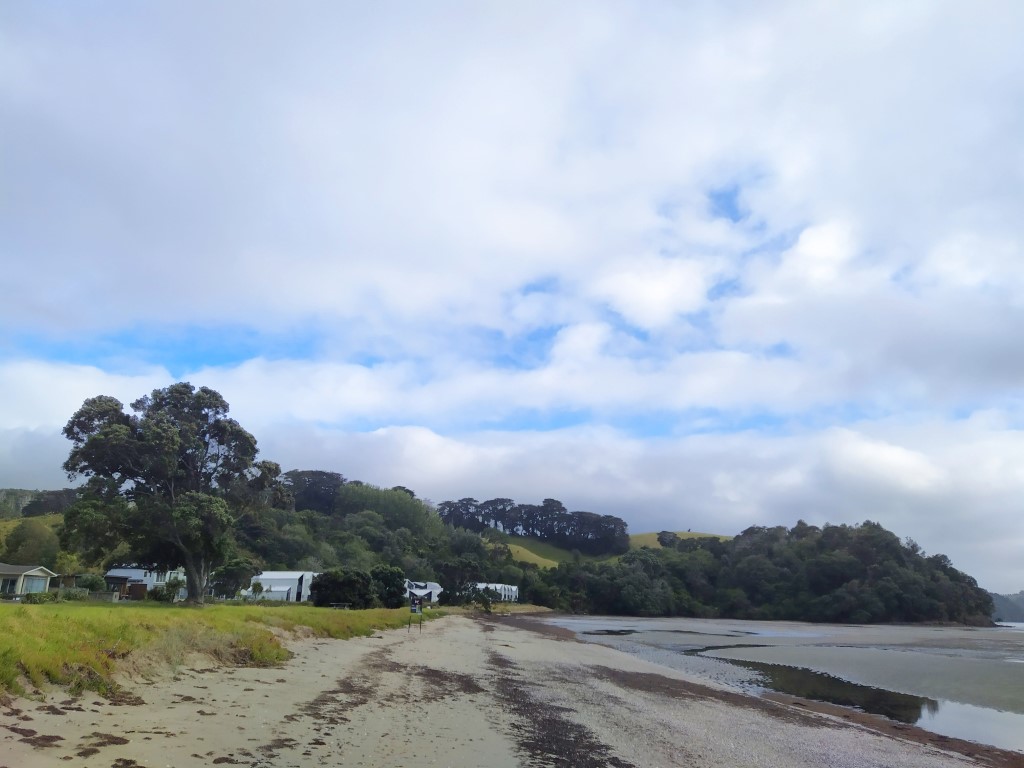 Beach houses at Snells Beach Auckland New Zealand