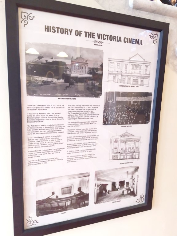 History of The Vic Movie Theatre Devonport New Zealand