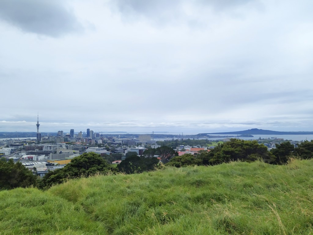 Views of Auckland City from Mount Eden Auckland (Maungawhau)