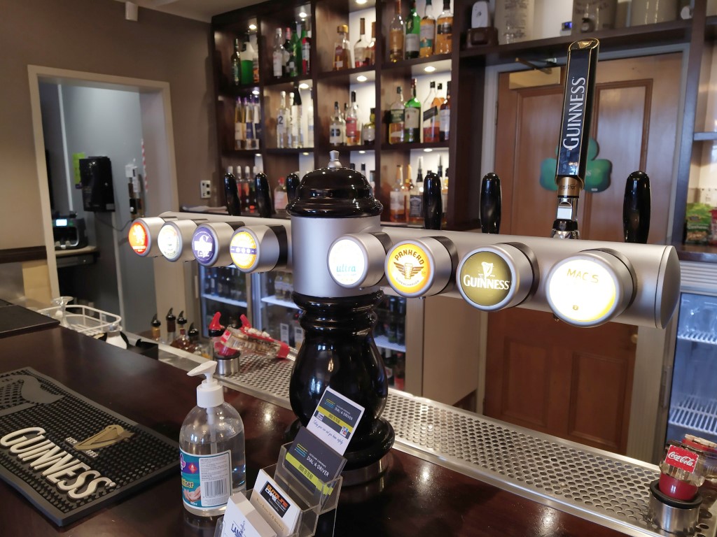 Beers on Tap at The Landing Restaurant & Pub Auckland