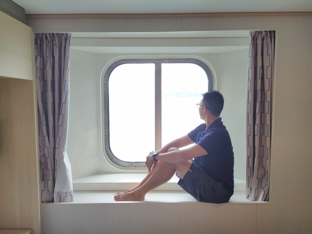 Spectrum of the Seas Ocean View Room for some instagrammable shots
