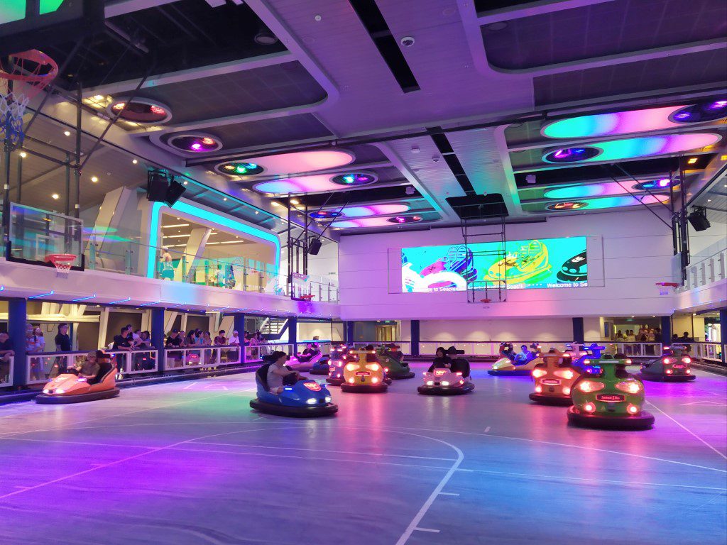 Spectrum of the Seas Bumper Cars at Deck 15 Seaplex