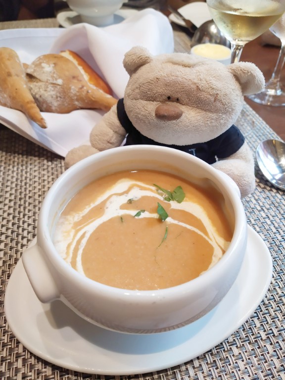 Chops Grille Lobster Bisque on Spectrum of the Seas Royal Caribbean Cruise