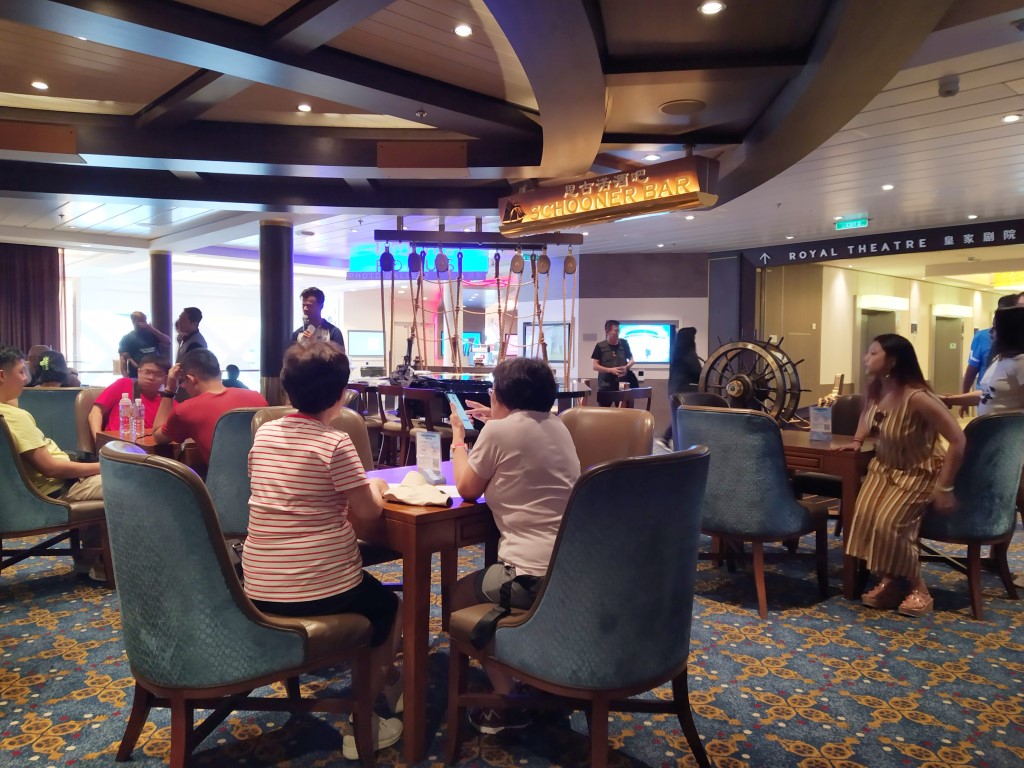 Charades at Schooner Bar Spectrum of the Seas Day 2 4D3N Cruise to Penang