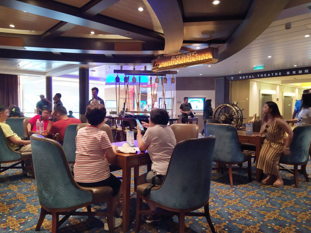 Charades at Schooner Bar Spectrum of the Seas Day 2 (4D3N Cruise to Penang)