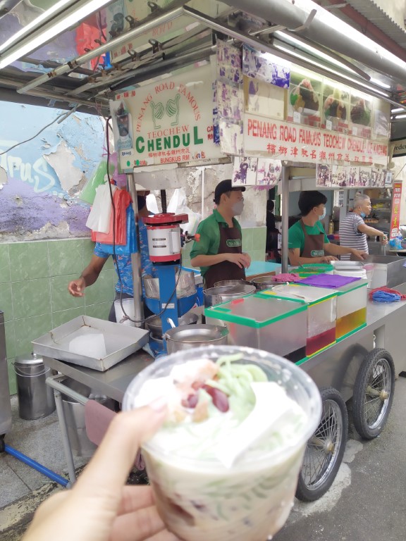 Penang Road Famous Teochew Chendul during 4D3N Cruise to Penang Spectrum of the Seas Royal Caribbean Cruise