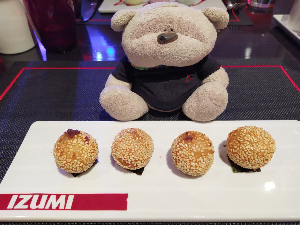 Izumi Spectrum of the Seas Royal Caribbean Cruise - Crispy Sesame Balls