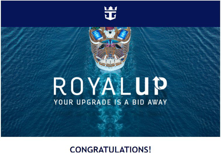 Royal Up - Royal Caribbean Cruise State Room Upgrade Programme