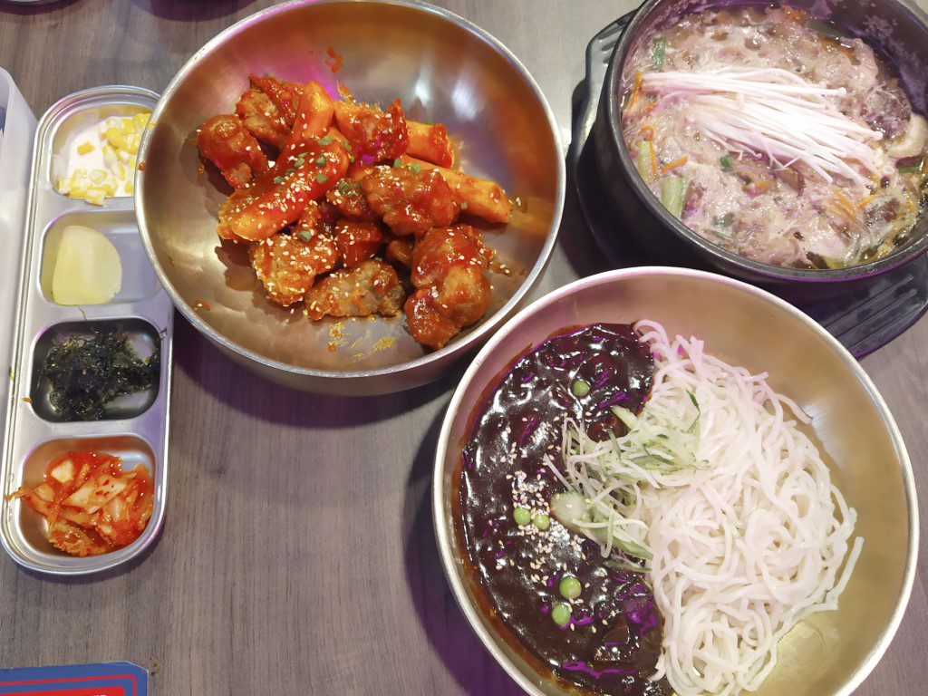 What we had at Ajumma's Korean Restaurant Singapore