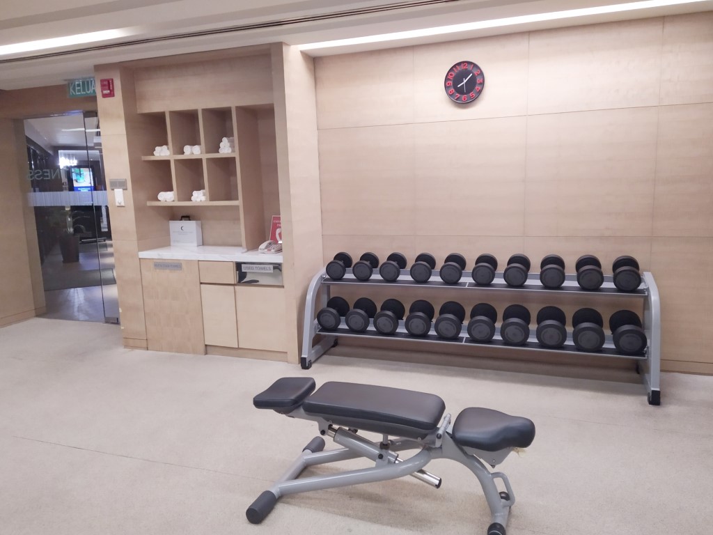 DoubleTree Hilton Johor Bahru (JB) Facilities - Gym Free Weights