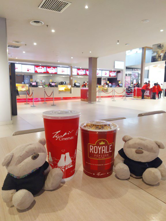 Aeon Tebrau Johor - Movie at TGV Cinemas with Royale Popcorn Set