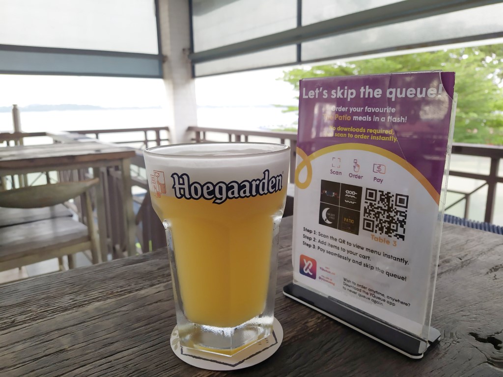 The Patio SG Review: All Day Happy Hours for Hoegaarden Pint