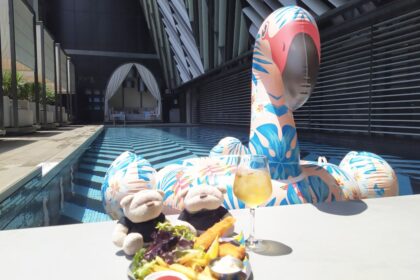 Instagrammable Swimming Pool of Pullman Singapore Orchard Hotel Review
