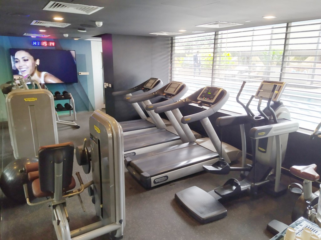 Gym at level 4 of Pullman Singapore Orchard Hotel