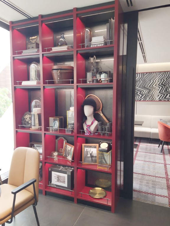 Fashion house archives in Archive Club Lounge Pullman Singapore Orchard