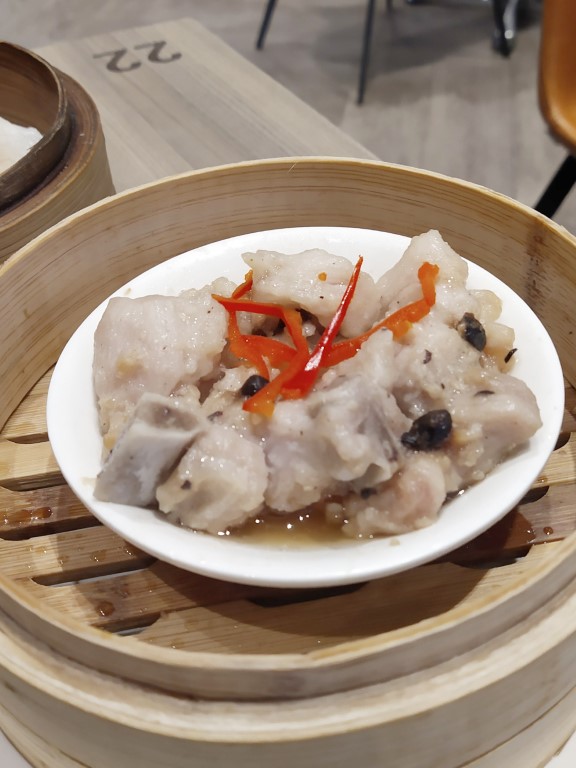 Tim Ho Wan Plaza Singapura Review -Pork Ribs with Black Bean (豉汁蒸肉排)