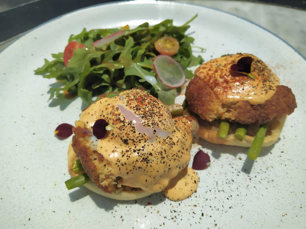 Blue Crab Cake of Atlantic Coast @ Arteastiq Jewel Changi Airport