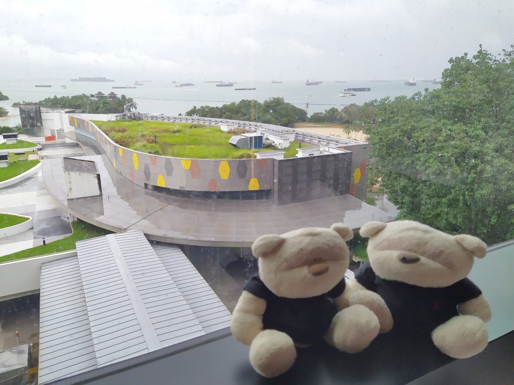Outpost Hotel Sentosa Deluxe Sea View Room Review - Sea Views of Singapore Straits