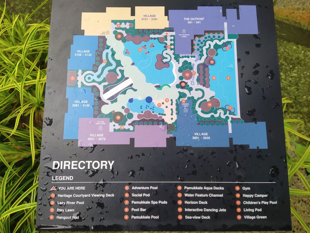 Map of Outpost Hotel Sentosa Singapore Staycation