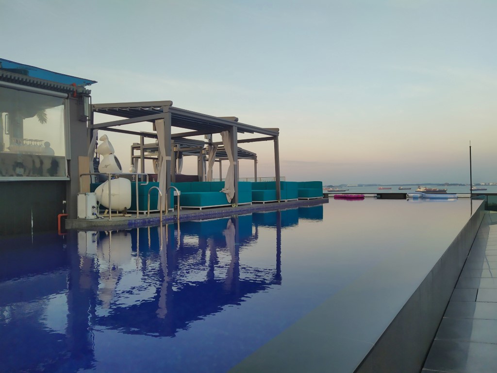 Rooftop Swimming Pool Outpost Hotel Sentosa Review
