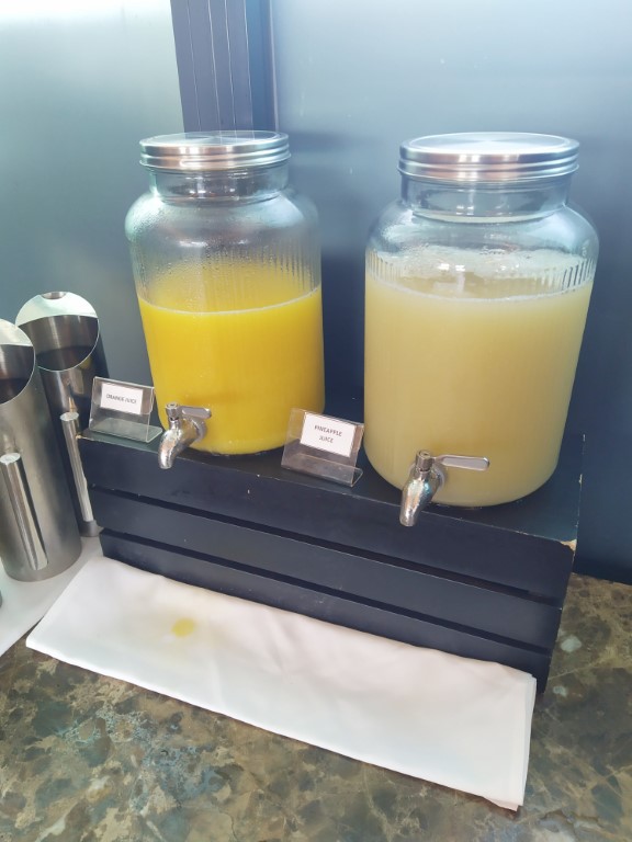 Breakfast at Outpost Hotel Sentosa (Sol & Ora) - Juices