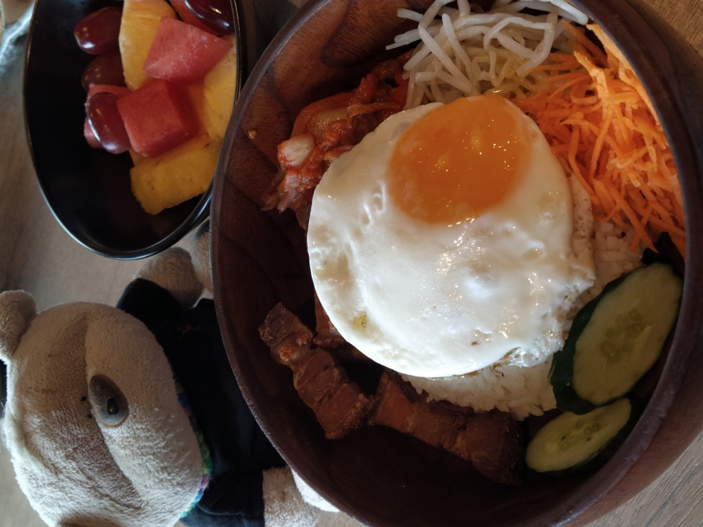 Breakfast at Outpost Hotel Sentosa (Sol & Ora) - Kimchi Rice