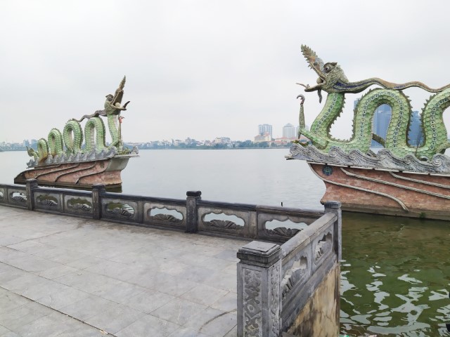 West Lake Water Dragons Ho Tay Lake Hanoi