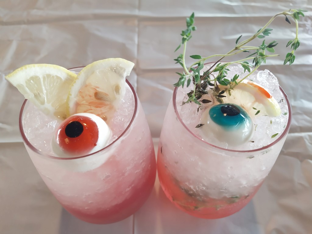 Dancing Crab Value Lunch Sets Review - Pink Thyme Lemonade and Lavender Lemonade
