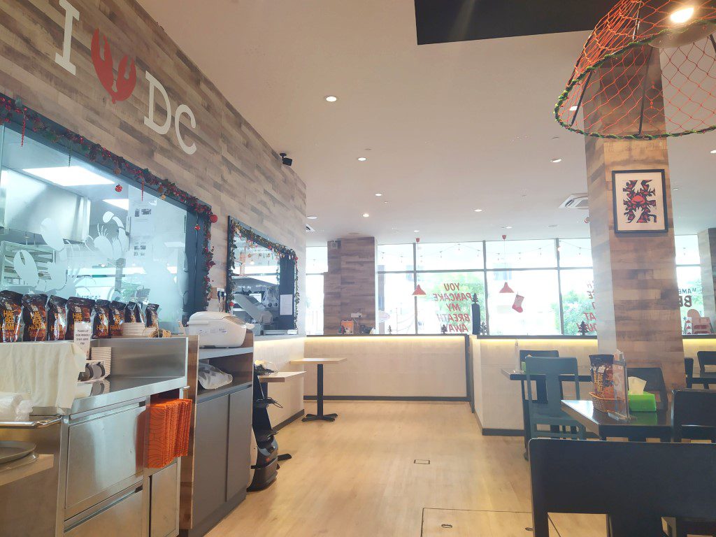 Inside Dancing Crab Northshore Plaza Punggol