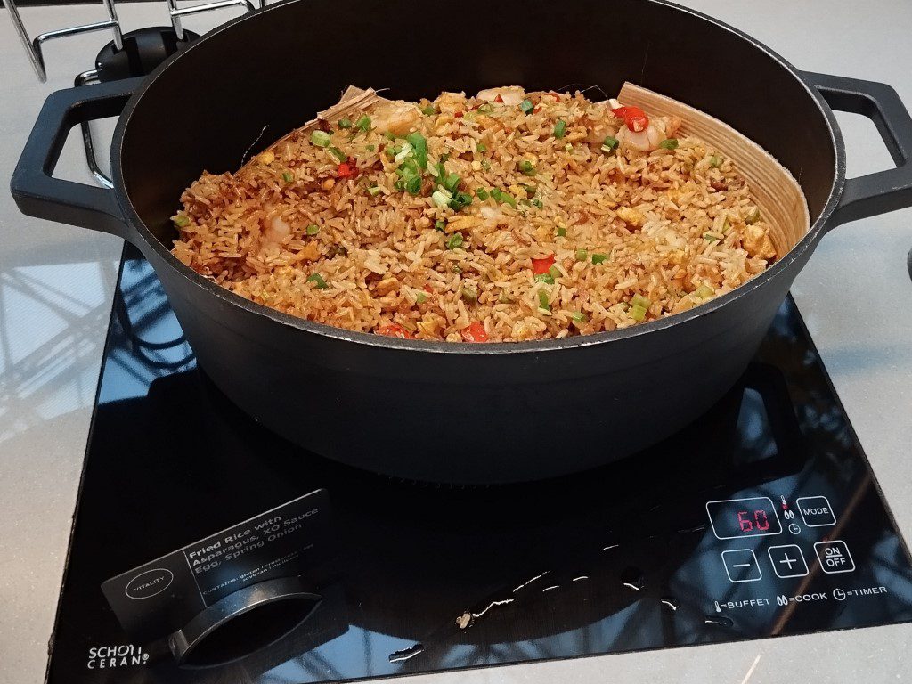 LOCAL SELECTION - Fried Rice with Shrimp and XO Sauce Clove Buffet Swissotel The Stamford